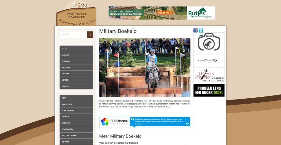 Connecting the Equestrian Community — Hippisch Twente 2