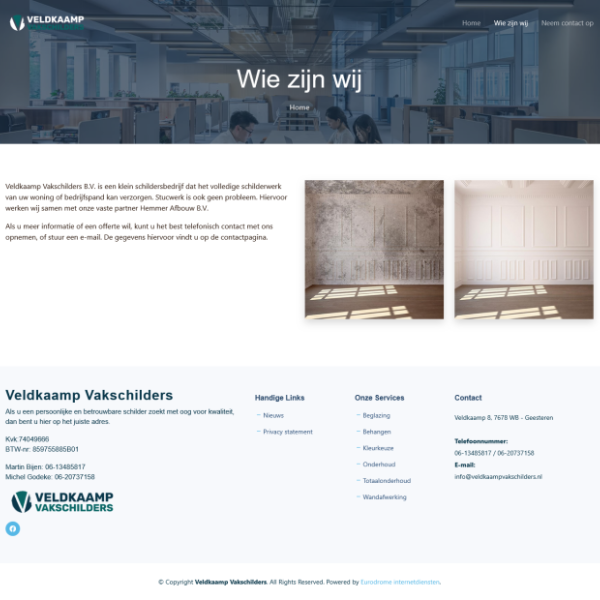 A Fresh Digital Presence for Veldkaamp Vakschilders 2