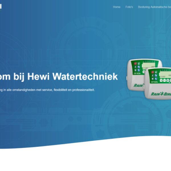 Tailored Irrigation Solutions — HEWI Watertechniek 1